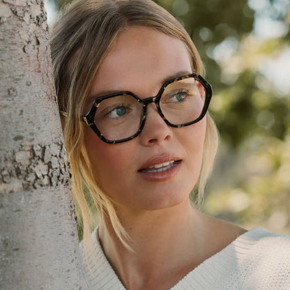 DIXIE - ESPRESSO TORTOISE + BLUE LIGHT GLASSES