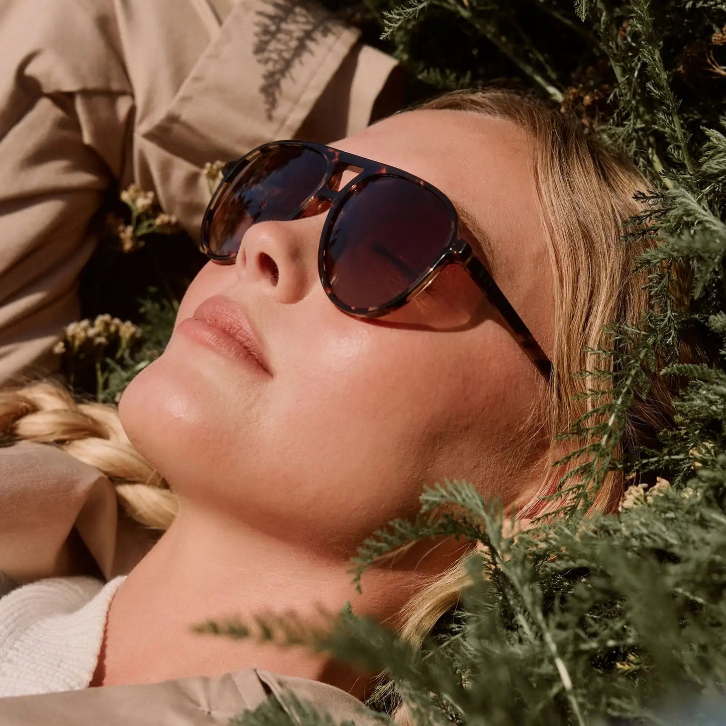 TOSCA II - ESPRESSO TORTOISE + BROWN GRADIENT + POLARIZED SUNGLASSES
