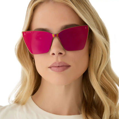 GOLDIE XS - ANIMAL + RED HOT SUMMER MIRROR SUNGLASSES