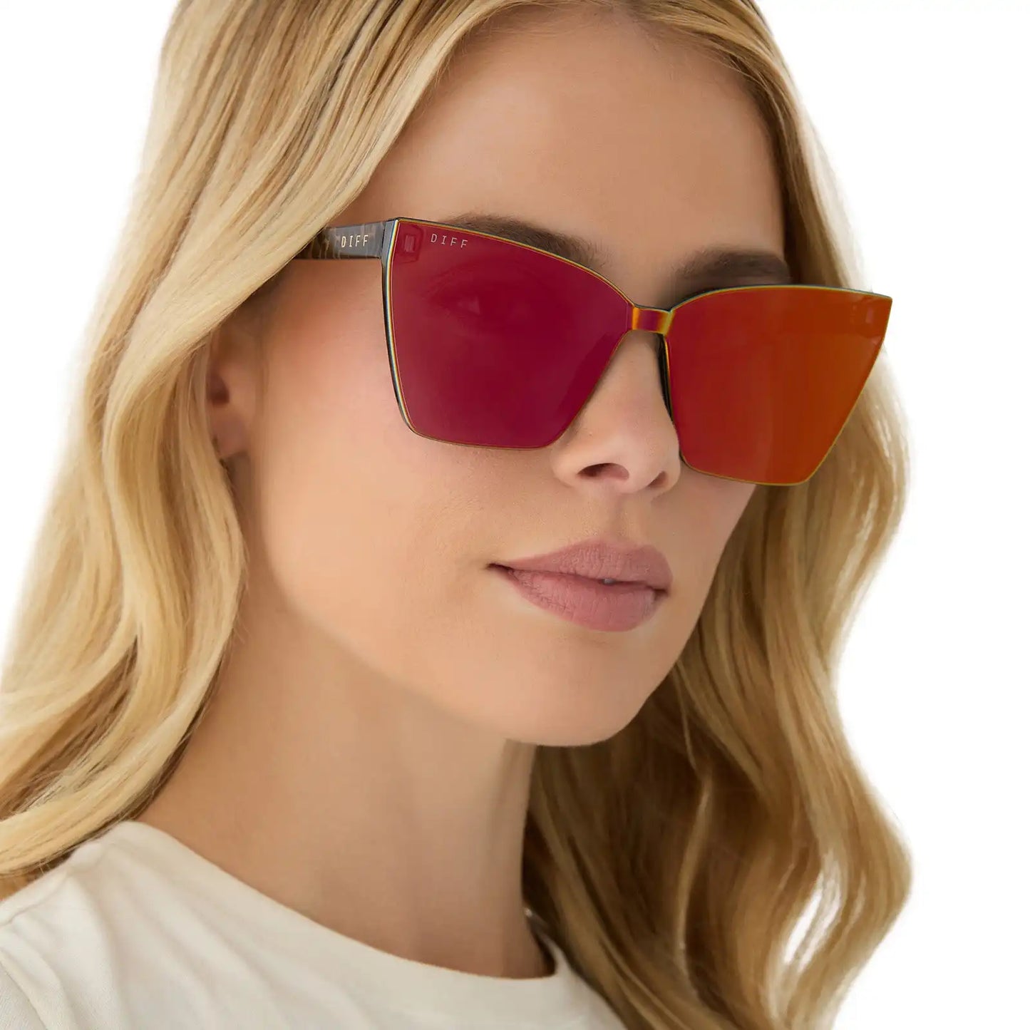 GOLDIE XS - ANIMAL + RED HOT SUMMER MIRROR SUNGLASSES