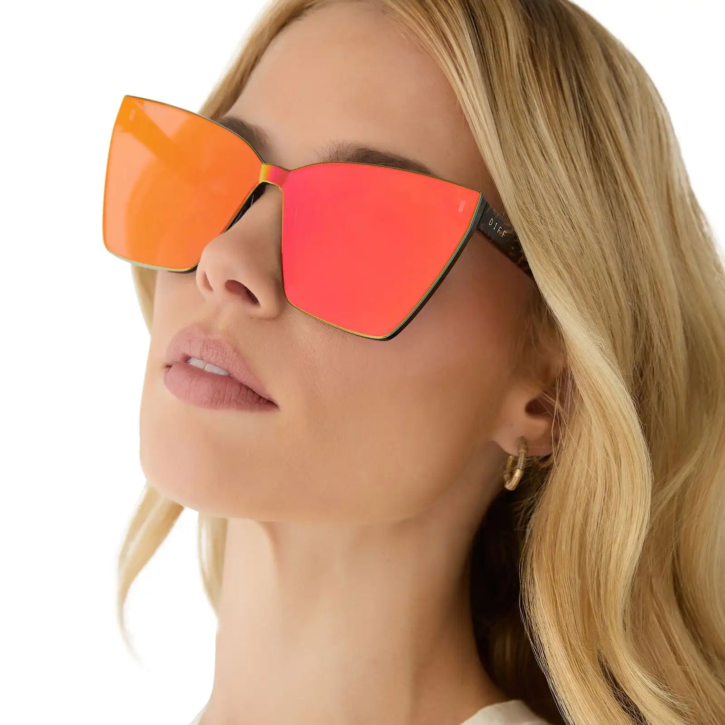GOLDIE - ANIMAL + RED HOT SUMMER MIRROR SUNGLASSES