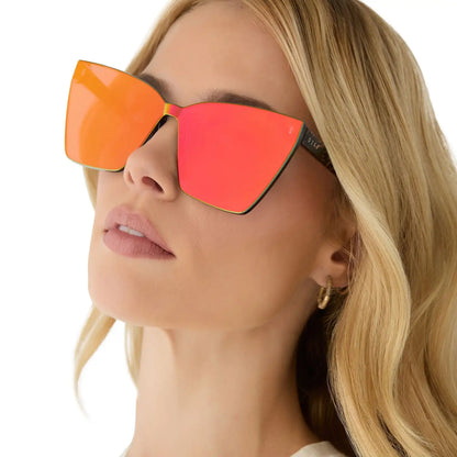 GOLDIE - ANIMAL + RED HOT SUMMER MIRROR SUNGLASSES