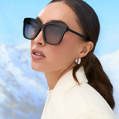 BELLA - BLACK + TWILIGHT GRADIENT + POLARIZED SUNGLASSES