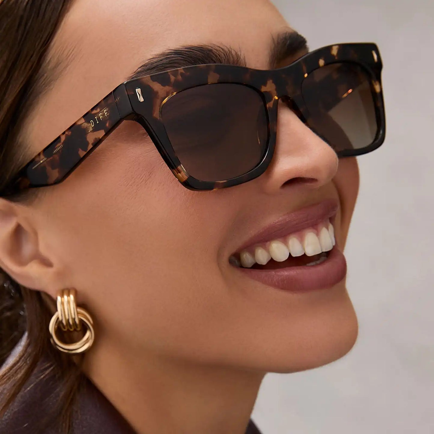 BRADLEY - ESPRESSO TORTOISE + BROWN GRADIENT + POLARIZED SUNGLASSES