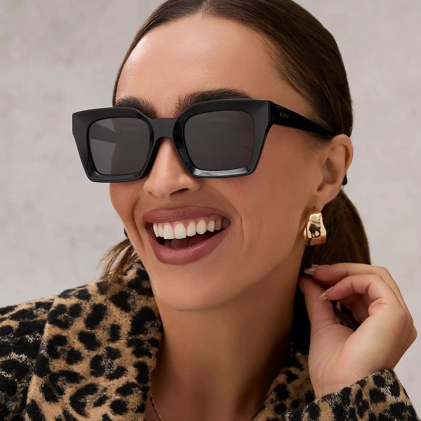 GREER - BLACK + GREY + POLARIZED SUNGLASSES