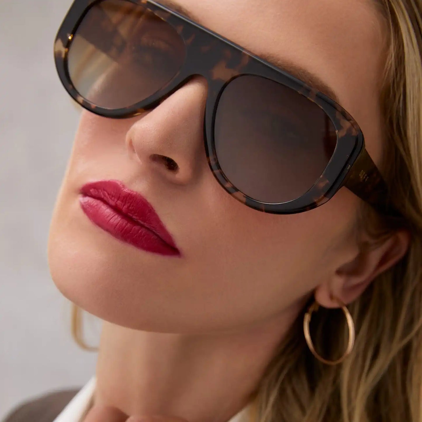 MORGAN - ESPRESSO TORTOISE + BROWN GRADIENT + POLARIZED SUNGLASSES