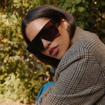 ELECTRA - AUBERGINE + AUBERGINE + SILVER FLASH SUNGLASSES