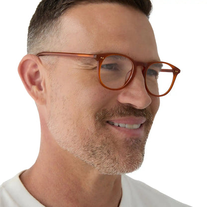 JAXSON - BURNT OCHRE + GLASSES