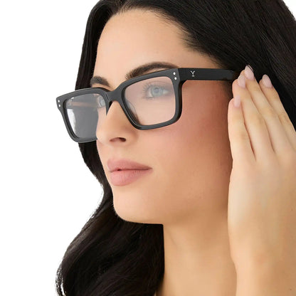 JOHN DUTTON - DEEP DUTTON BLACK + GLASSES