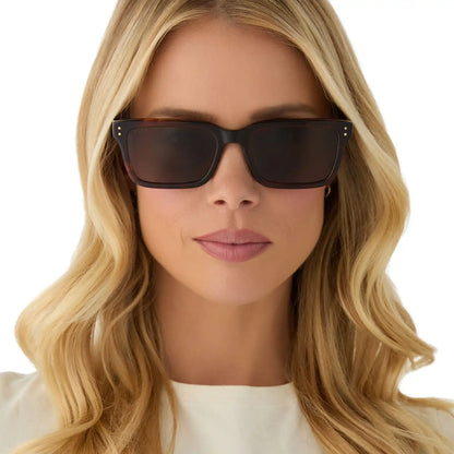 JOHN DUTTON - WARM SEQUOIA TORTOISE + BROWN + POLARIZED SUNGLASSES