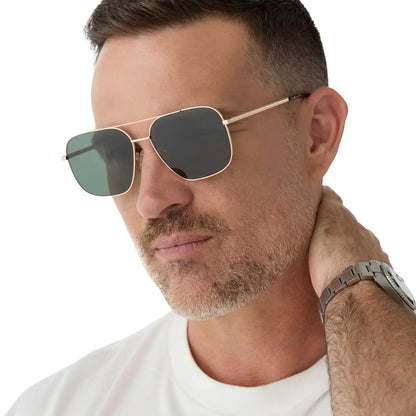 JONAS - GOLD + G15 POLARIZED SUNGLASSES