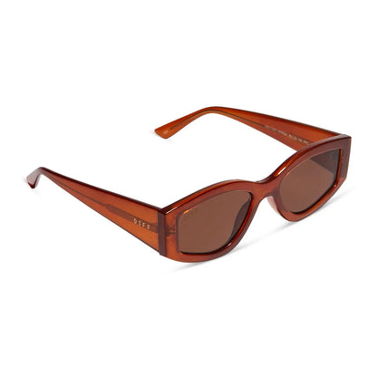 KAI - NUTSHELL + BROWN SUNGLASSES