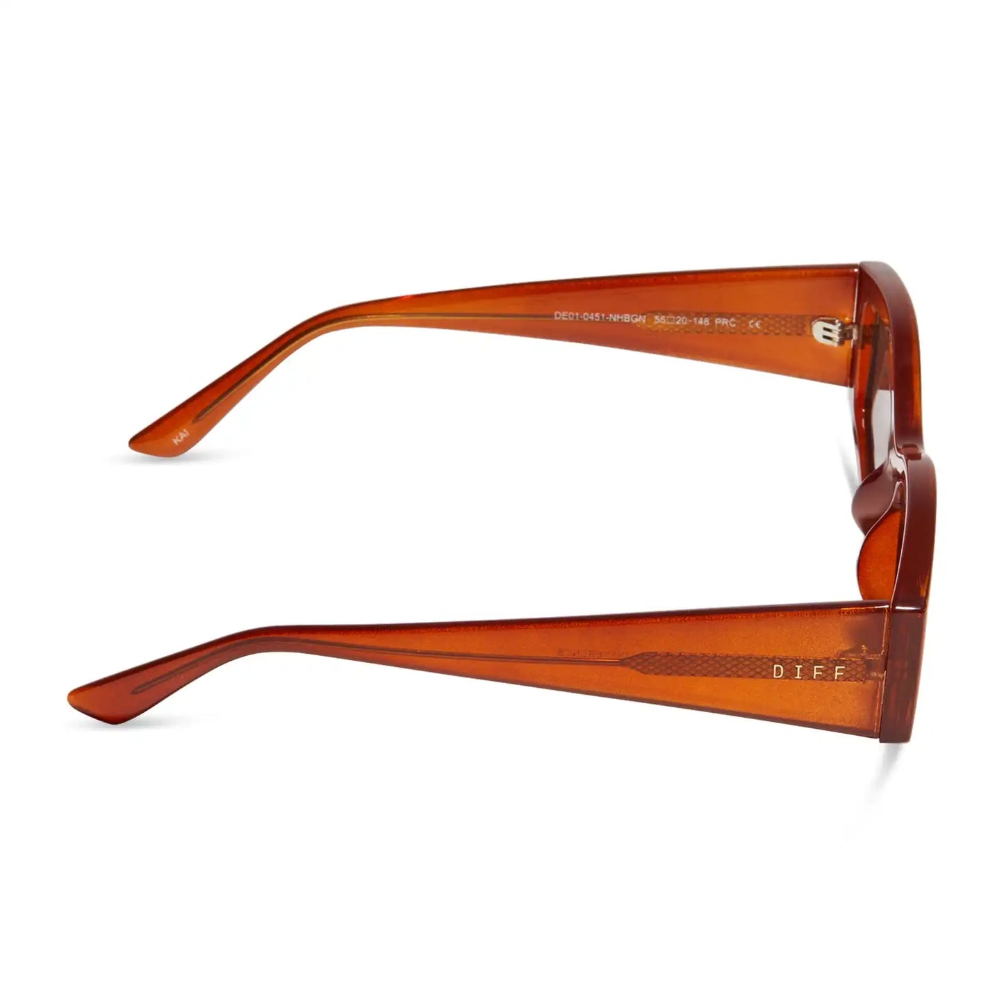 KAI - NUTSHELL + BROWN SUNGLASSES