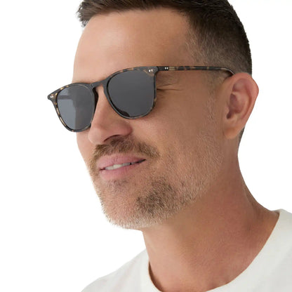 MAXWELL XL - ESPRESSO TORTOISE + GREY + POLARIZED SUNGLASSES
