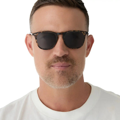 MAXWELL XL - ESPRESSO TORTOISE + GREY + POLARIZED SUNGLASSES