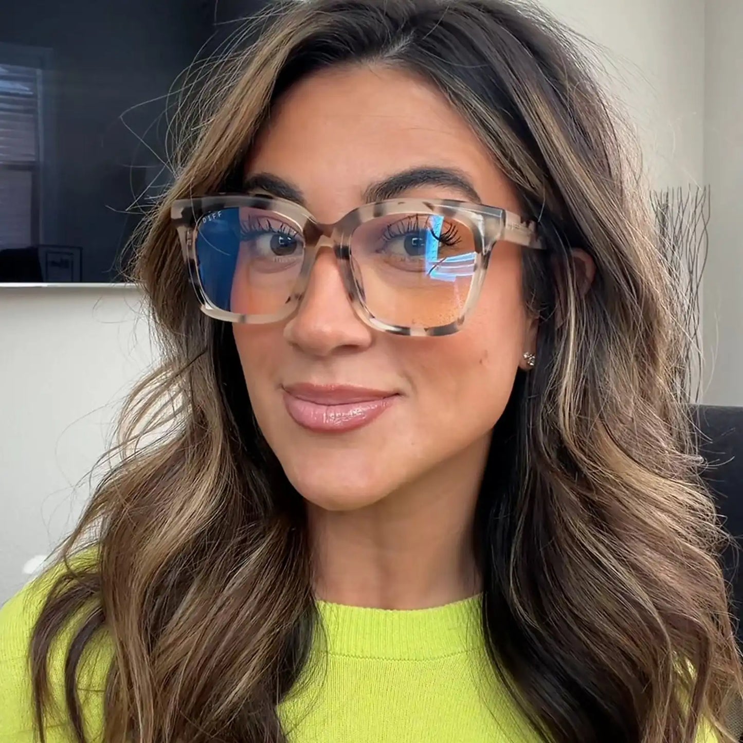 MEREDITH - CREAM TORTOISE + GLASSES