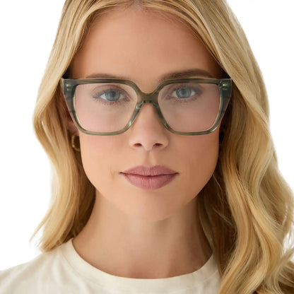OLIVE - COOL MATCHA + GLASSES