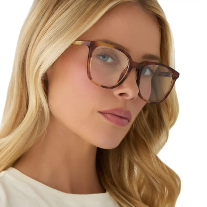 PARKER - BROWN FLEUR + GLASSES