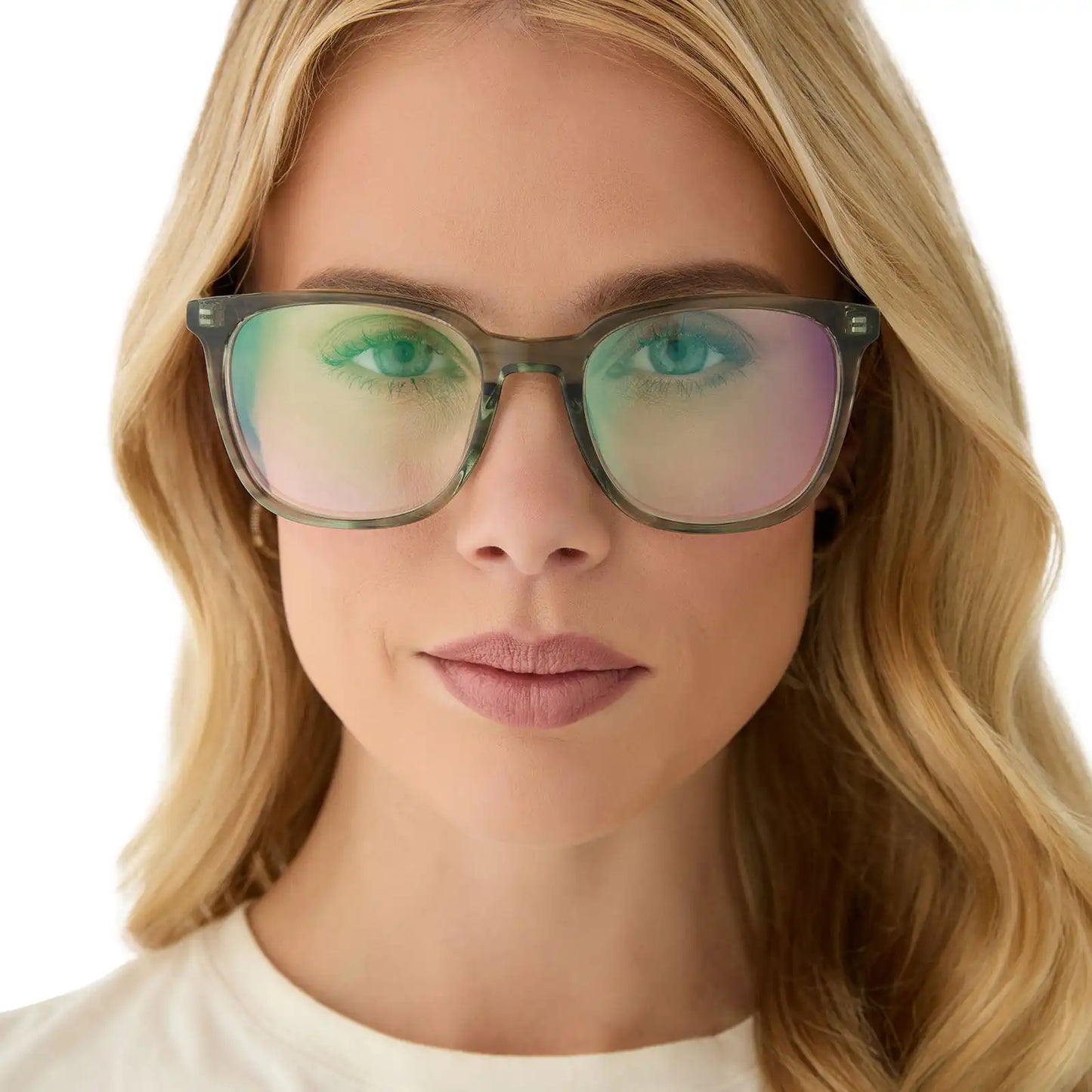 PARKER - COOL MATCHA + BLUE LIGHT GLASSES