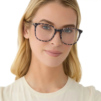 PARKER - LEOPARD TORTOISE + BLUE LIGHT GLASSES