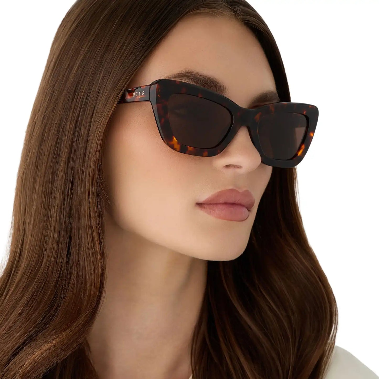 ADRIANA - RICH TORTOISE + BROWN SUNGLASSES