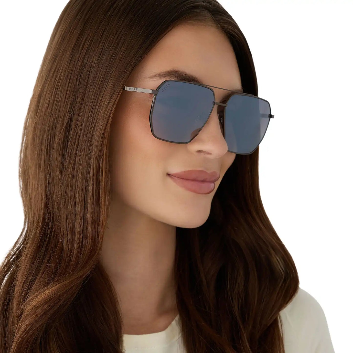 BERKELY - GUNMETAL + SLATE GRADIENT FLASH + POLARIZED SUNGLASSES