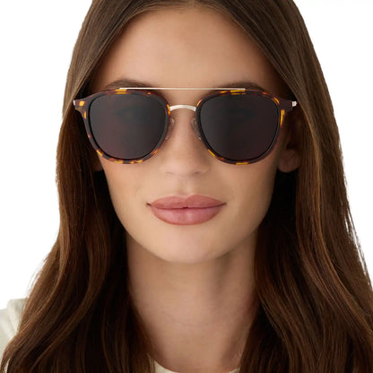 CAMDEN - RICH TORTOISE + BROWN + POLARIZED SUNGLASSES