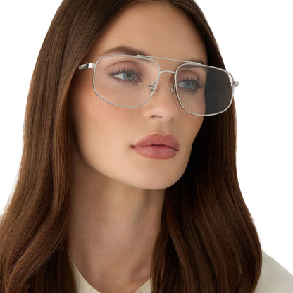 CHARLEY - SILVER + GLASSES