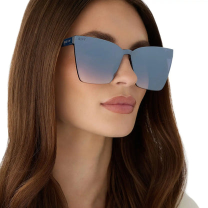 GOLDIE - CLUBHOUSE BLUE + SLATE GRADIENT FLASH SUNGLASSES