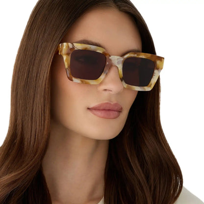GREER - GILDED TORTOISE + BROWN + POLARIZED SUNGLASSES