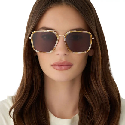 JORDAN - GILDED TORTOISE + BROWN + SUNGLASSES