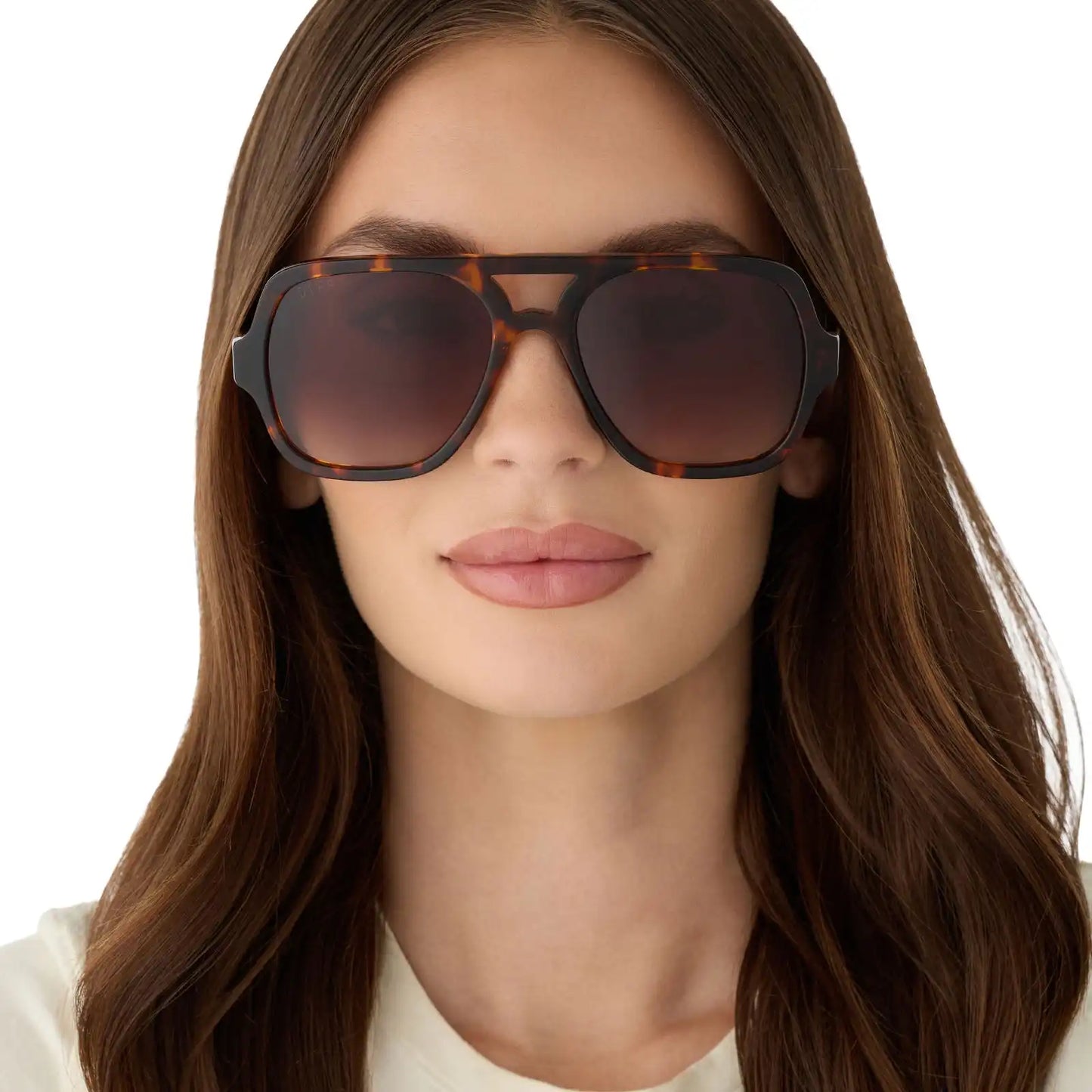 LAYTON - RICH TORTOISE + BROWN GRADIENT SUNGLASSES