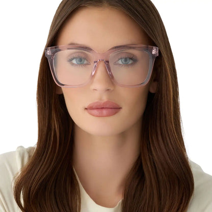 MEREDITH - ROSE CRYSTAL + GLASSES