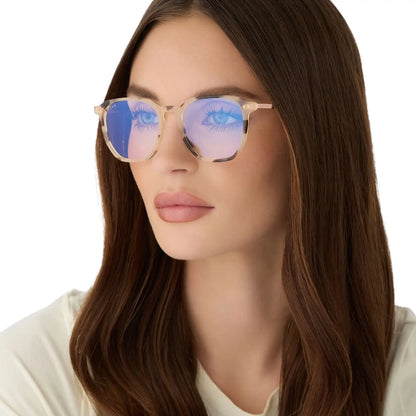 NOEL - CREAM TORTOISE + GLASSES