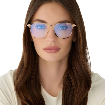 NOEL - CREAM TORTOISE + GLASSES