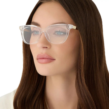 SYLVIA - CRYSTAL CLEAR + GLASSES