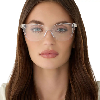 SYLVIA - CRYSTAL CLEAR + GLASSES