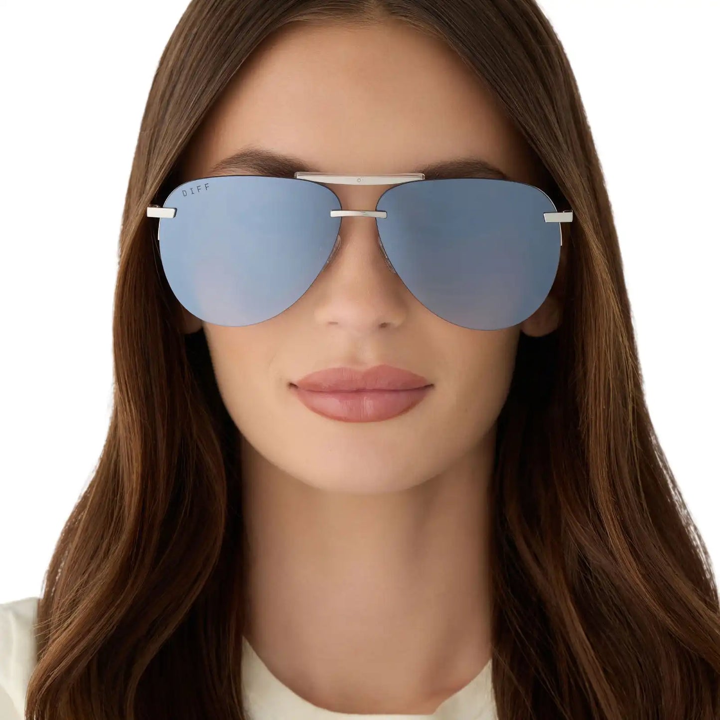 TAHOE - SILVER + SLATE GRADIENT FLASH + POLARIZED SUNGLASSES