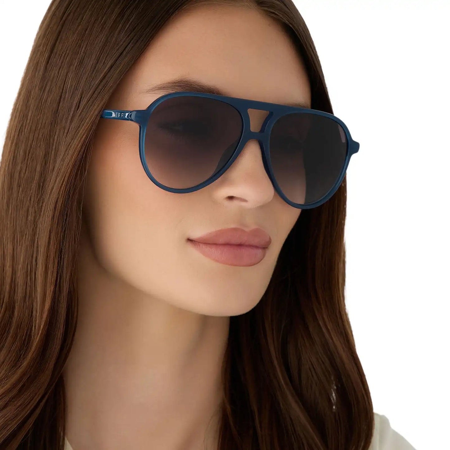 TOSCA II - CLUBHOUSE BLUE + GREY GRADIENT SUNGLASSES