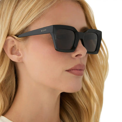 GREER - BLACK + GREY + POLARIZED SUNGLASSES