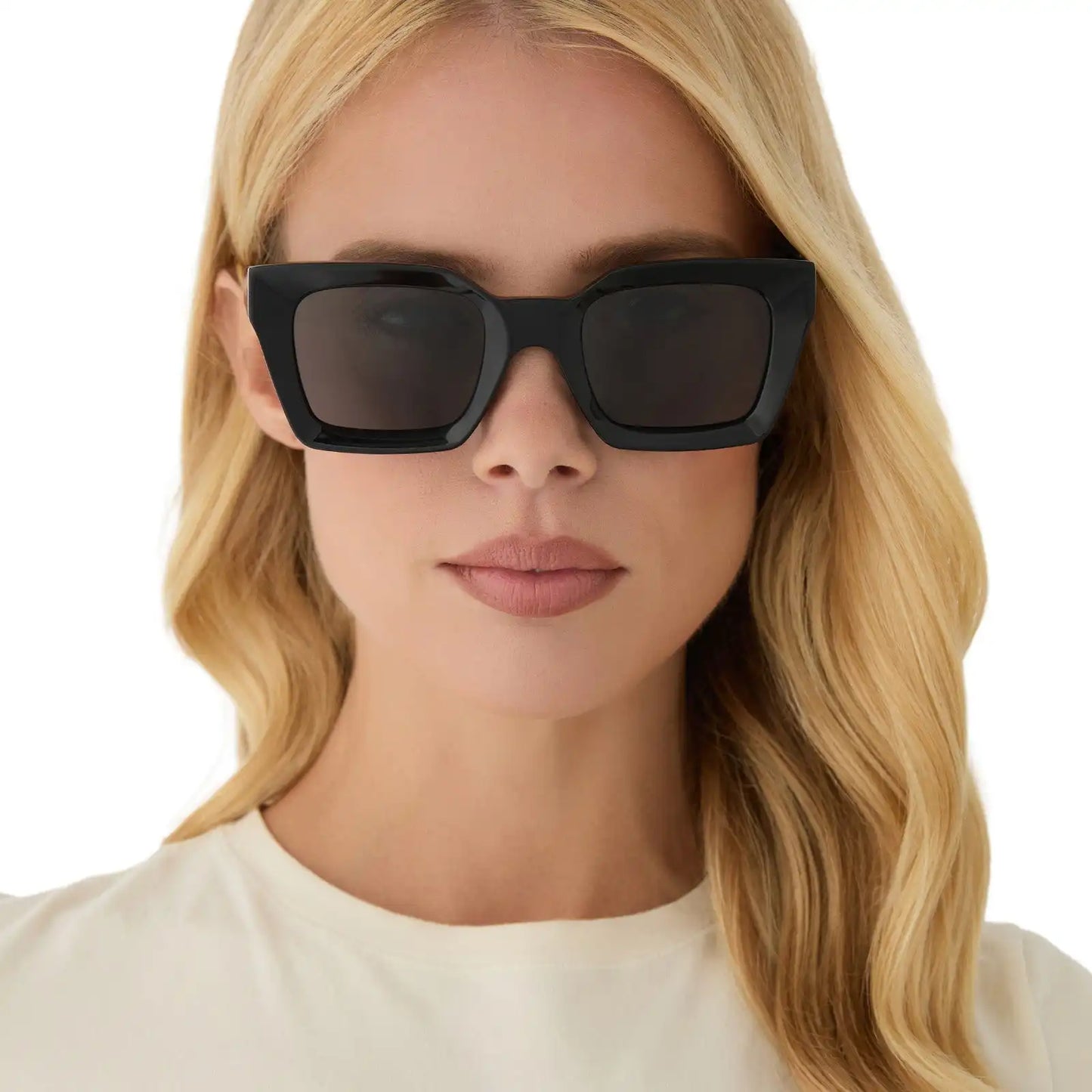 GREER - BLACK + GREY + POLARIZED SUNGLASSES