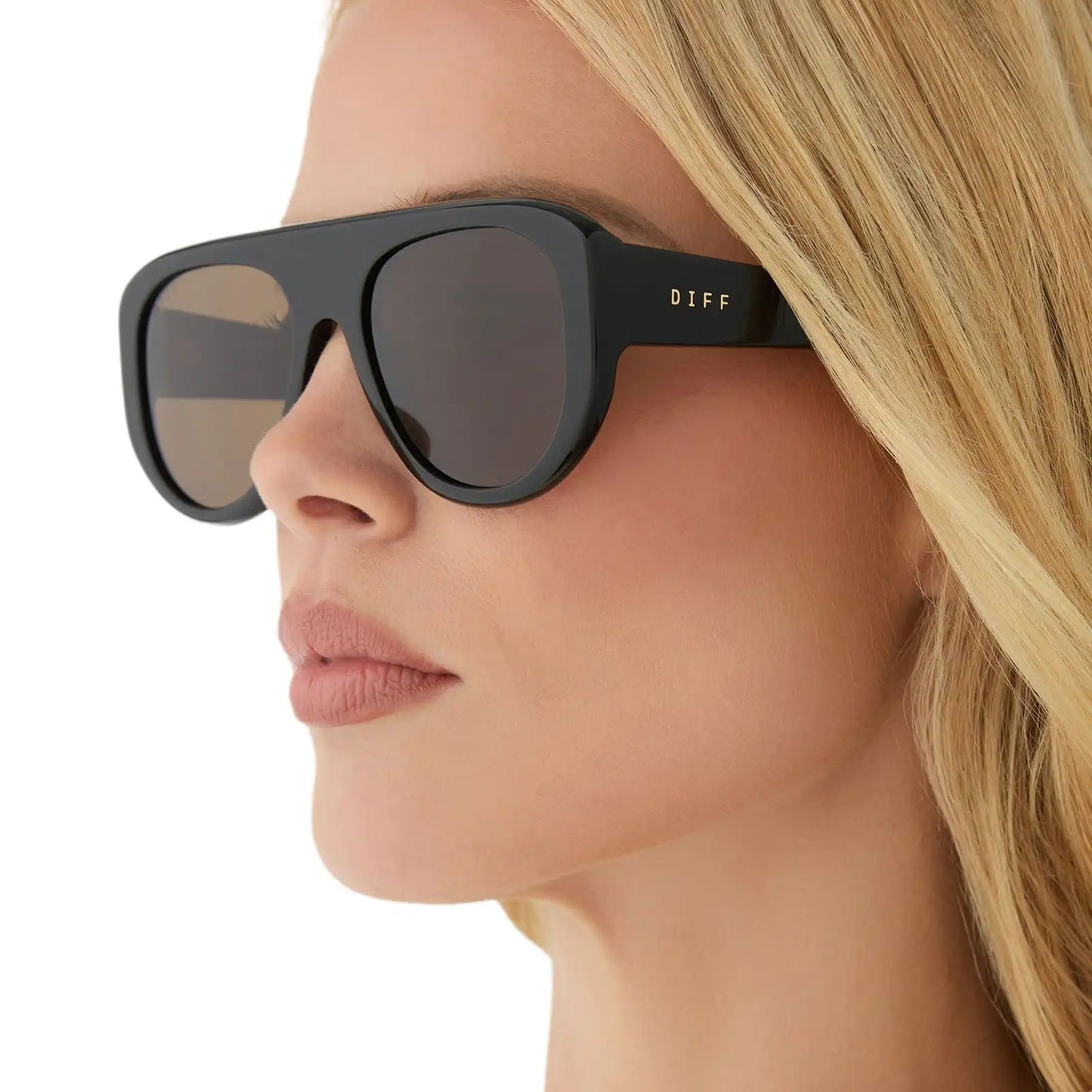 MORGAN - BLACK + BROWN + POLARIZED SUNGLASSES
