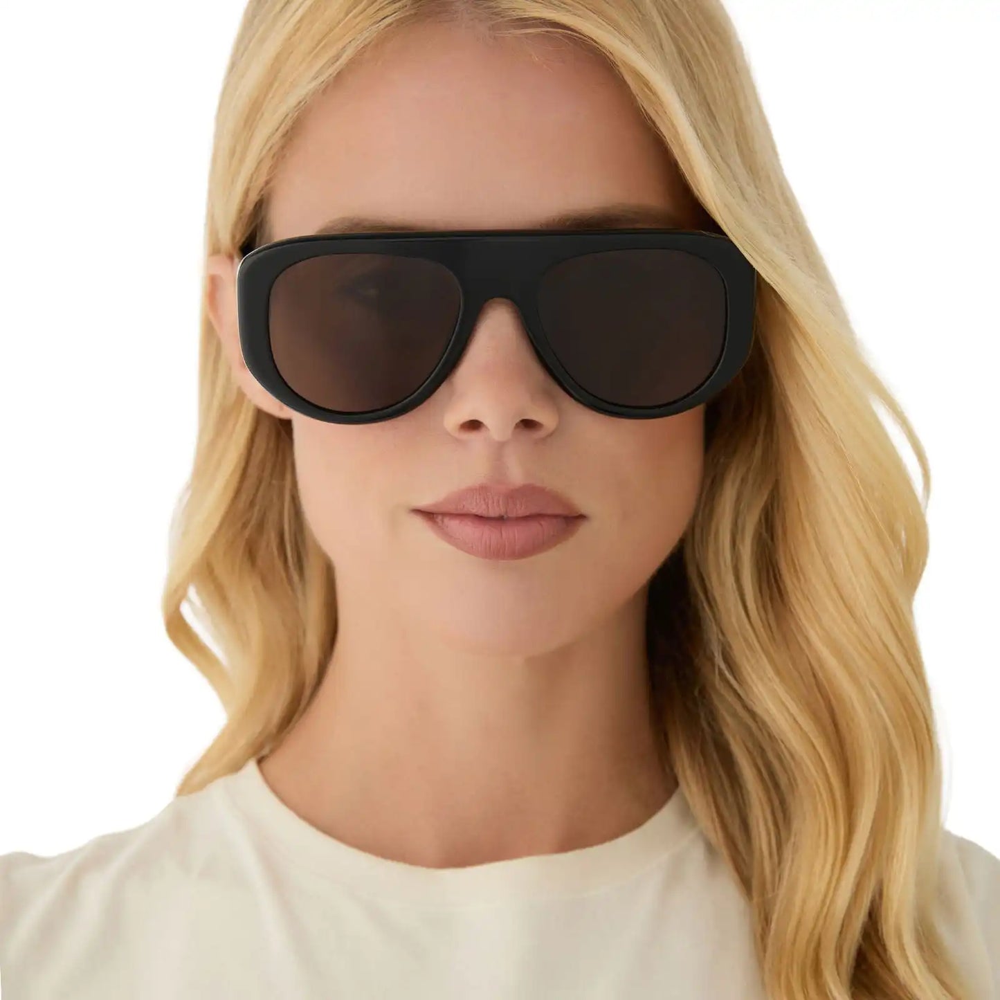 MORGAN - BLACK + BROWN + POLARIZED SUNGLASSES