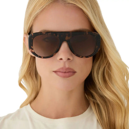 MORGAN - ESPRESSO TORTOISE + BROWN GRADIENT + POLARIZED SUNGLASSES