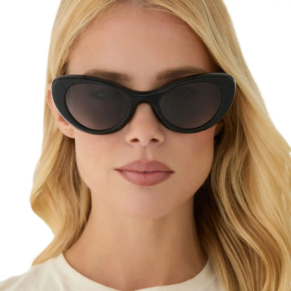 ZARIA - BLACK + GREY GRADIENT + POLARIZED SUNGLASSES