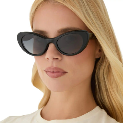 ZARIA - BLACK + GREY GRADIENT + POLARIZED SUNGLASSES