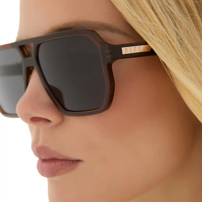 CAMERON - WHISKEY + GREY + POLARIZED SUNGLASSES