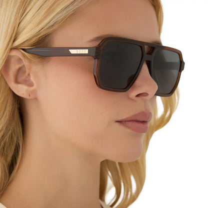 CAMERON - WHISKEY + GREY + POLARIZED SUNGLASSES