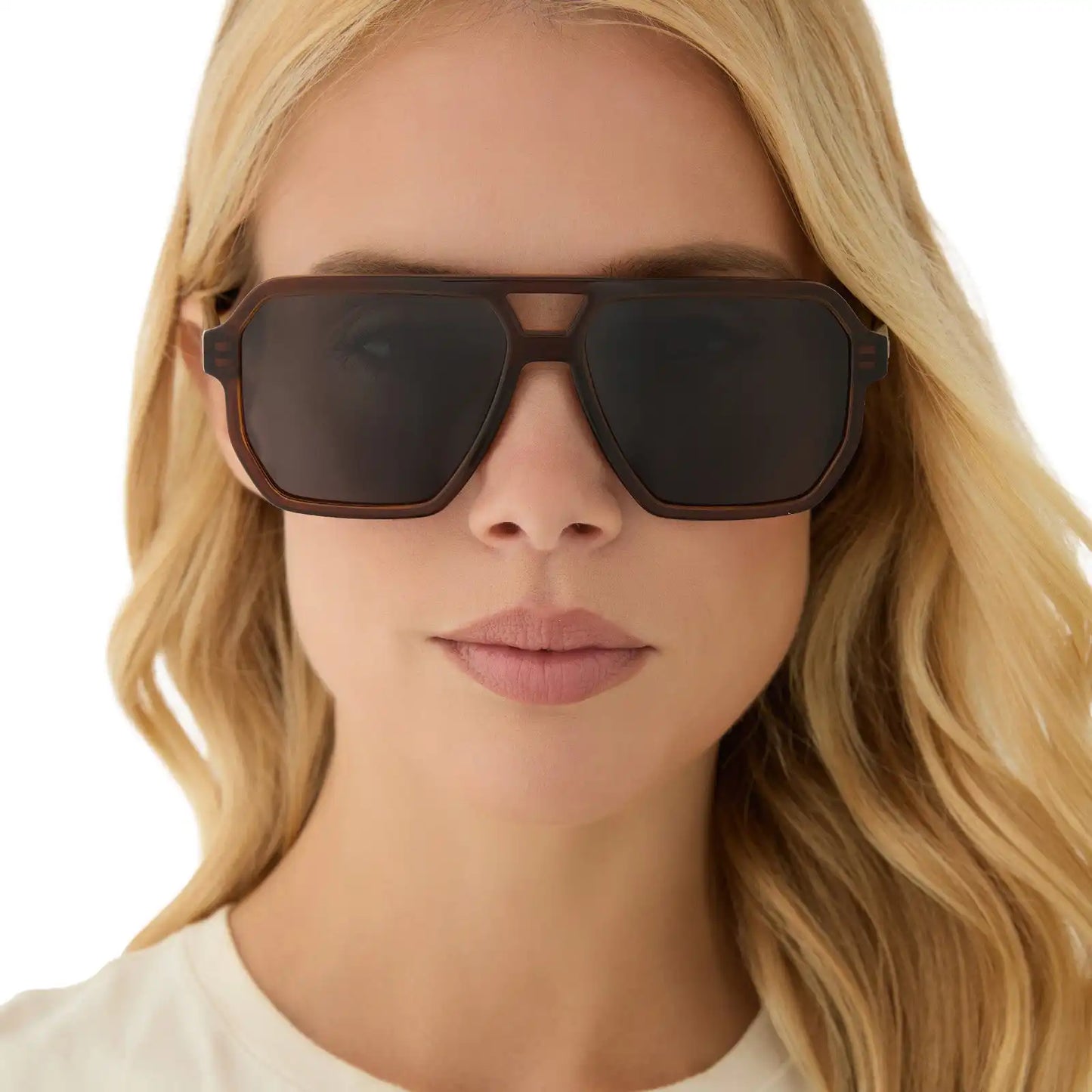 CAMERON - WHISKEY + GREY + POLARIZED SUNGLASSES