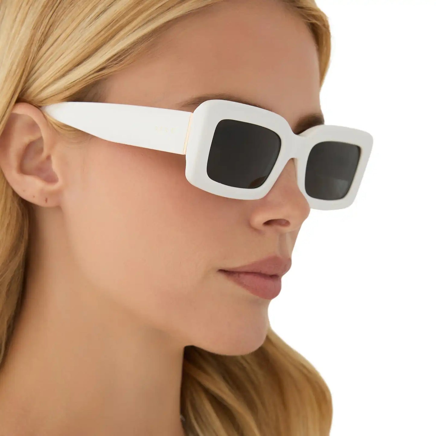 INDY - WHITE CLOUD + GREY + POLARIZED SUNGLASSES